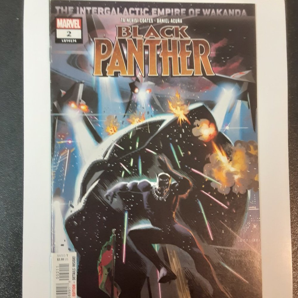 BLACK PANTHER #2 (2018 SERIES) WRITTEN BY TA-NEHISI COATES COVER BY DANIEL ACUNA